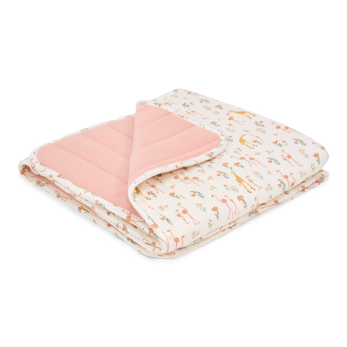 Bassinet Blanket Quilted | Blooming Safari