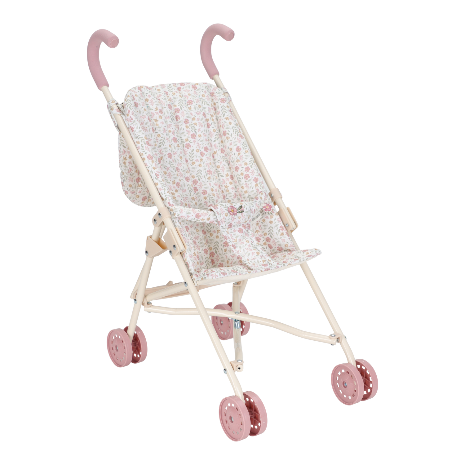 Metal Doll Stroller Soft Flowers | Essentials