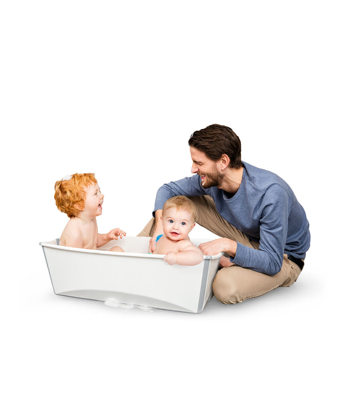 Bundle Stokke® Flexi Bath®XL Transparent Blue