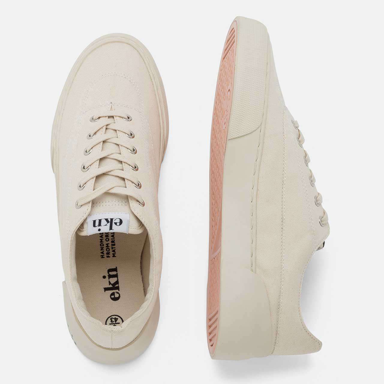 Keir Ecru Vegan Sneakers