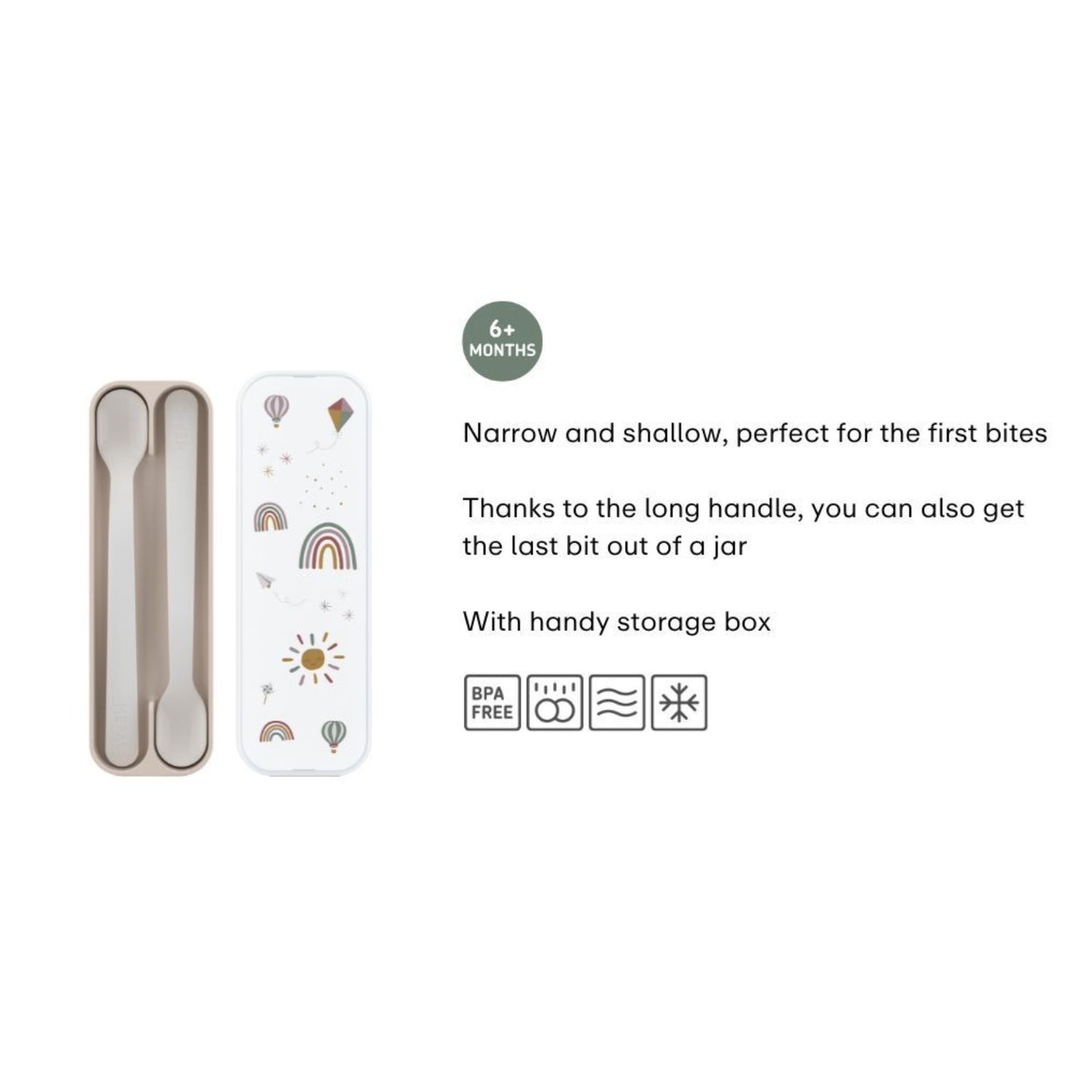 Feeding Spoon Set of 2 - Fairy Garden