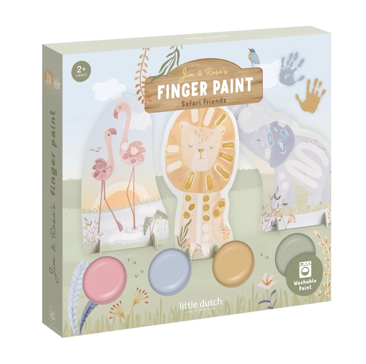 Finger Paint | Safari Friends