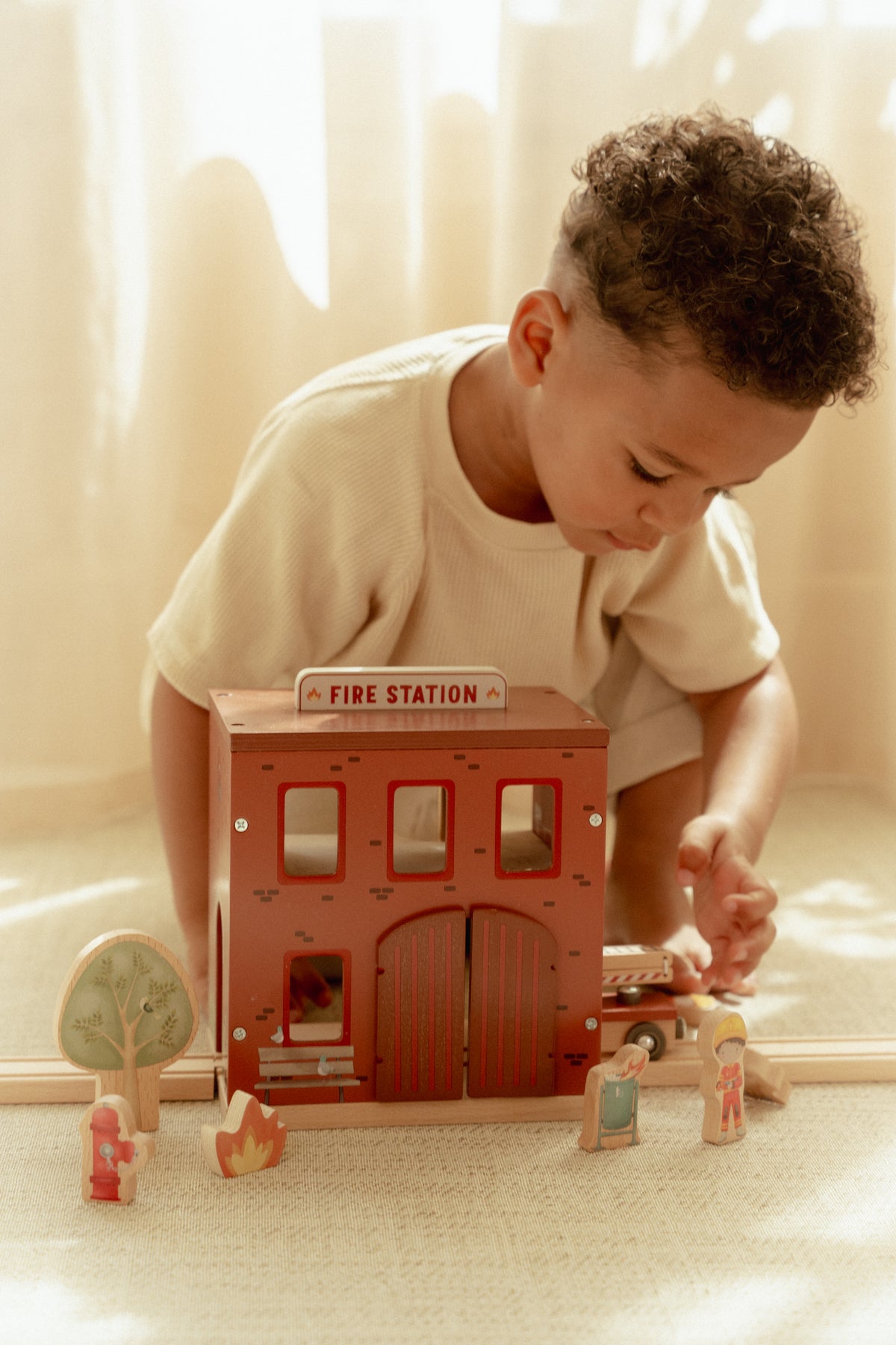 Wooden Fire Station FSC