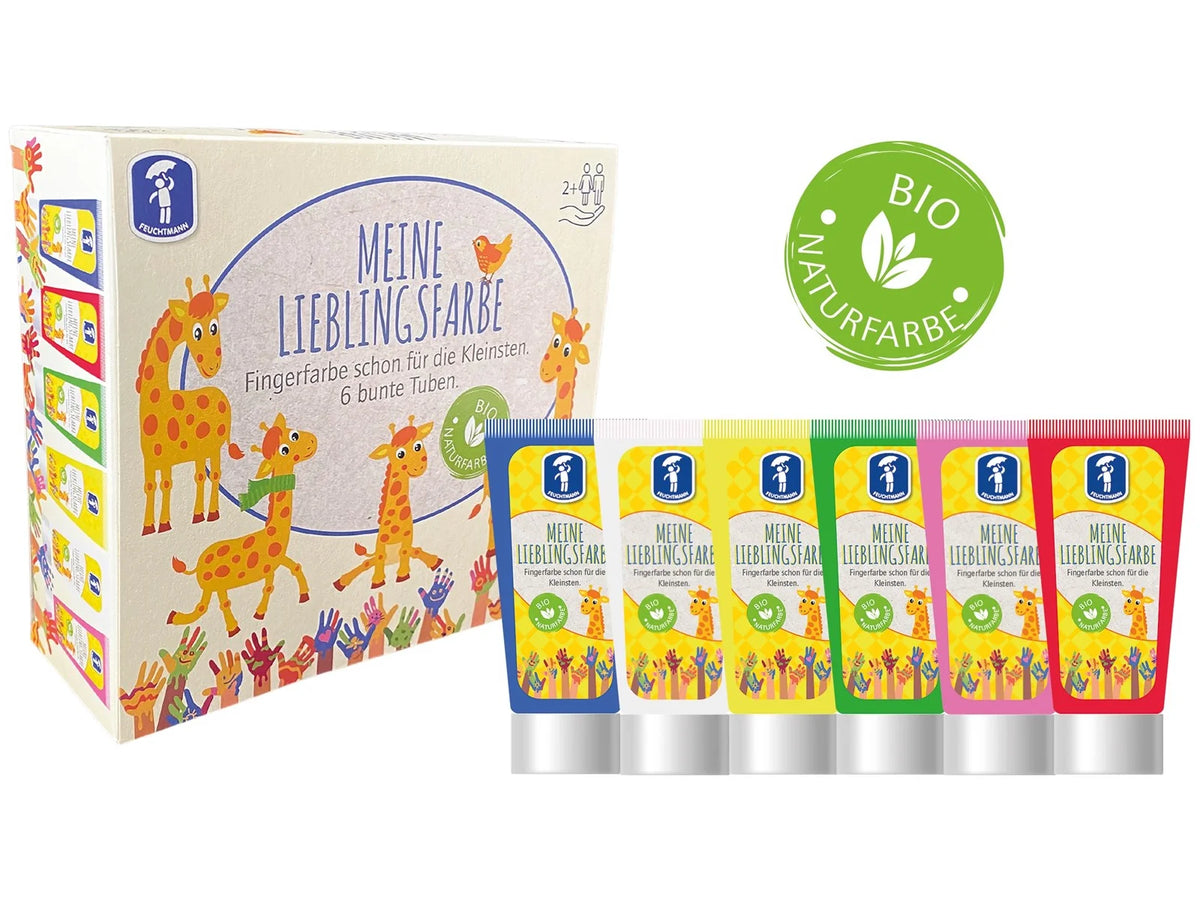 My Favourite Colour Finger Paint 75g (pack of 6)