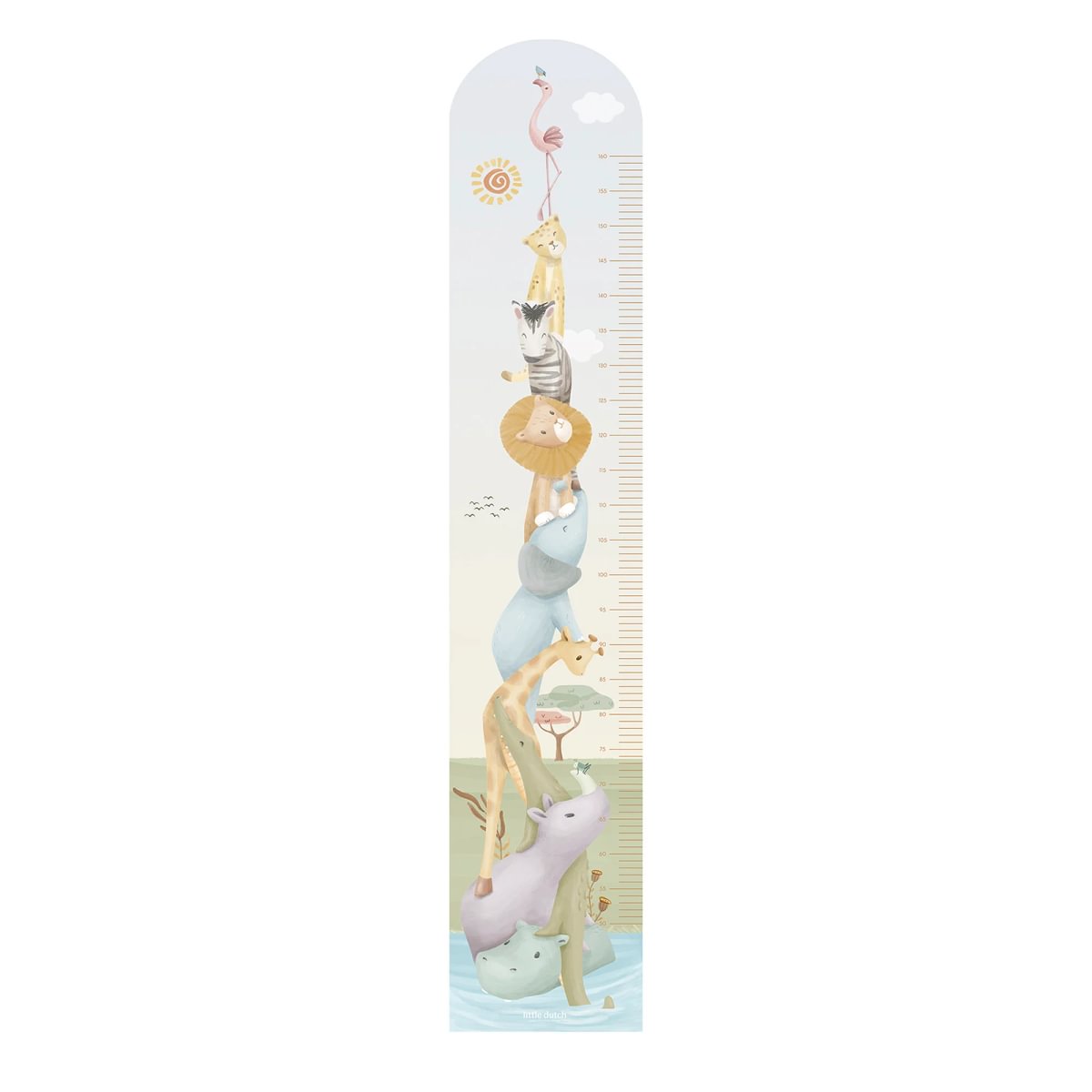 Growth Chart Wall Decal | Safari