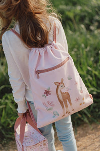 Gym Bag Fairy Garden