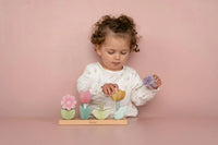 Stacking Puzzle Flowers - Fairy Garden