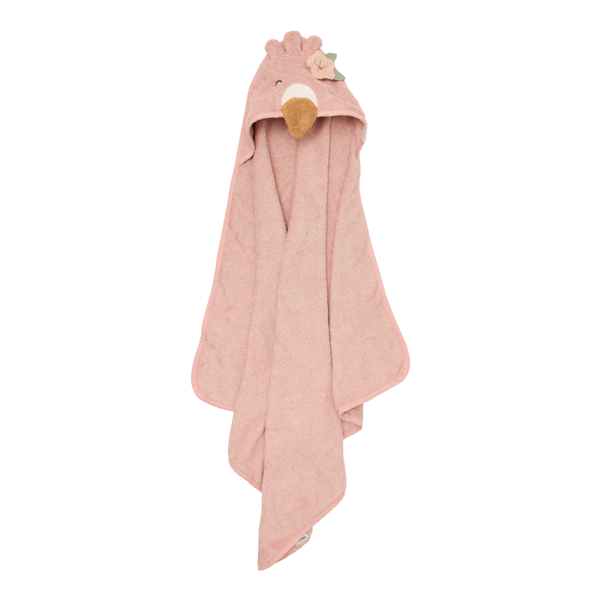 Hooded Towel 100 x 100cm | Flamingo