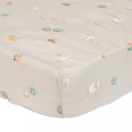 Fitted sheet 70x140/150 Little Farm