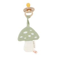 Pacifier cloth muslin Mushroom