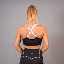 Black Courage Sports Bra