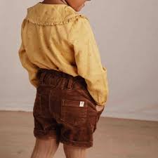 Shorts Walnut Brown | Little Farm