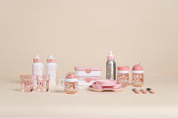 Insulated bottle flip-up Campus 350 ml - Flowers & butterflies