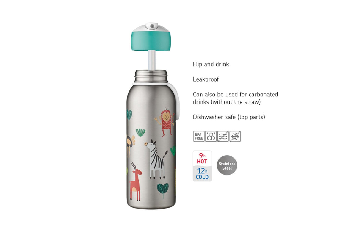 Insulated bottle flip-up Campus 350 ml - Frozen 2