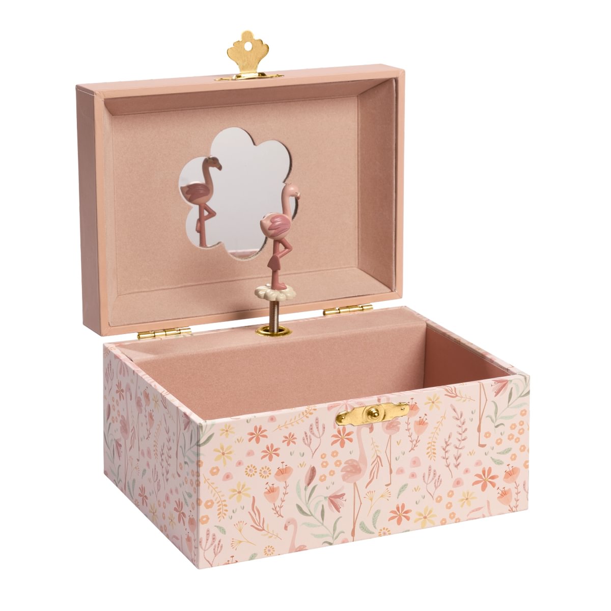 Jewellery Box with Music | Flamingo Safari Friends