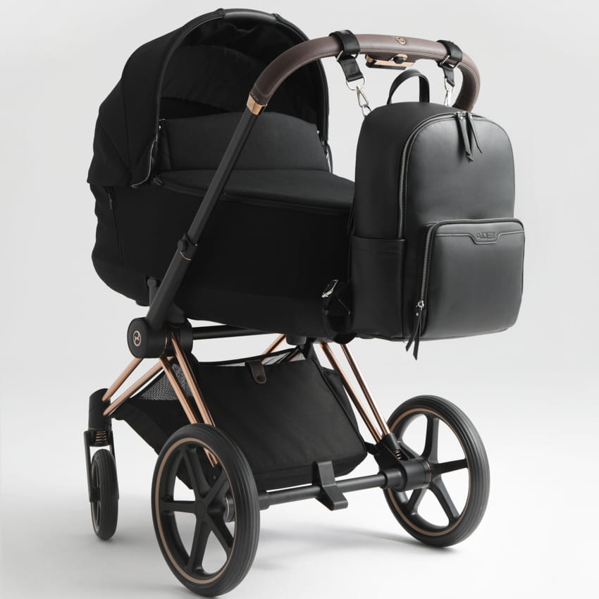 Moon Backpack Black/gun metal
