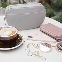 HOLLY Belt Bag Blush Grey