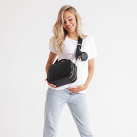 VERA Stroller Organiser & Crossbody Bag Black