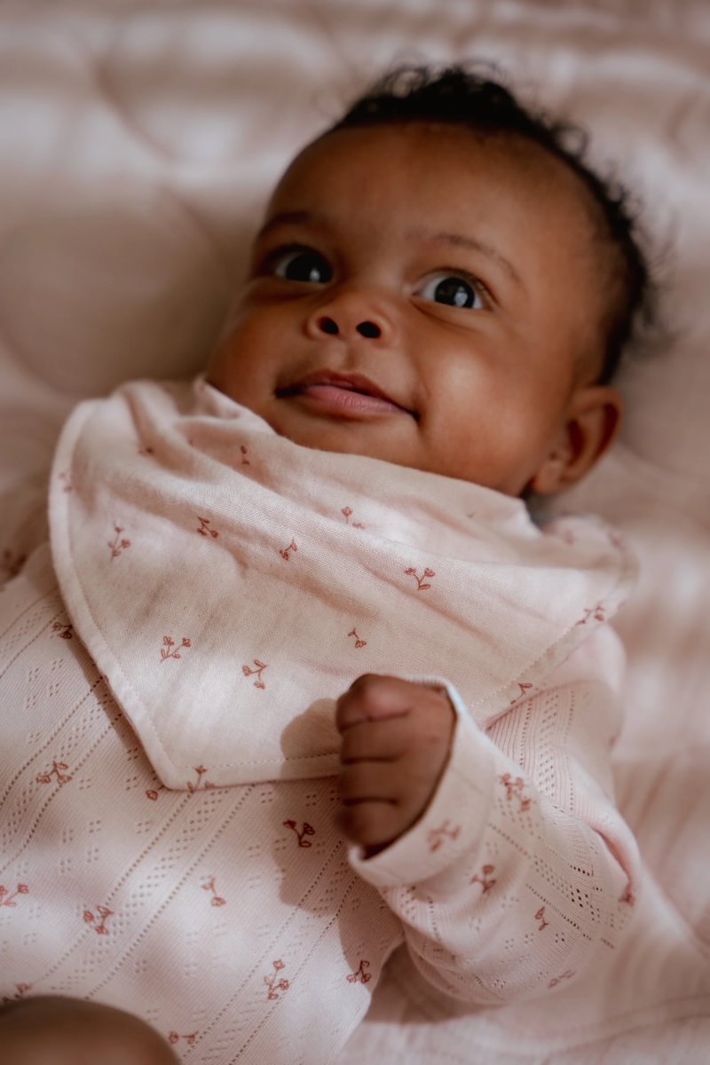 2-Pack Bandana Bib | Pure Blossom