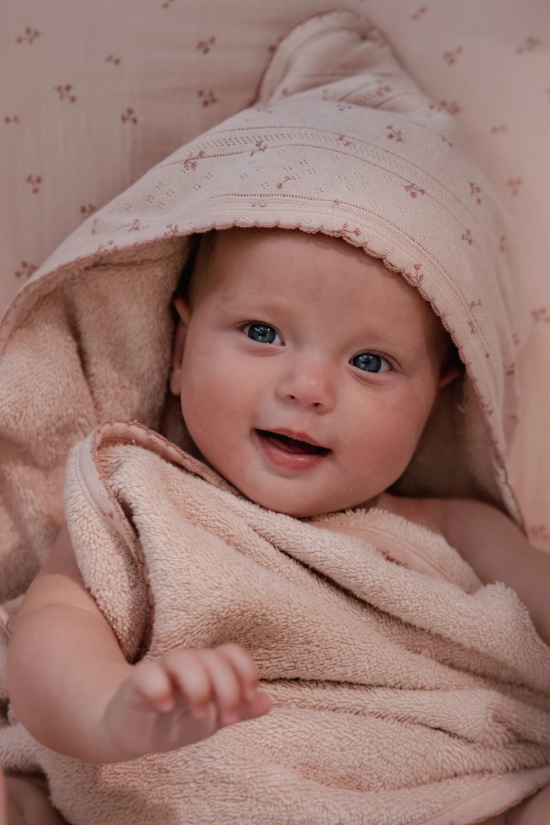 Hooded Towel 100 x 100cm | Pure Blossom