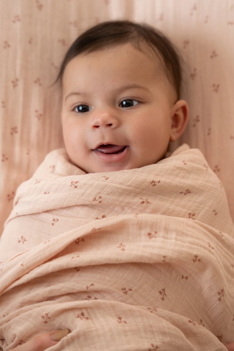 Muslin Swaddles 120 x 120 cm | Pure Blossom