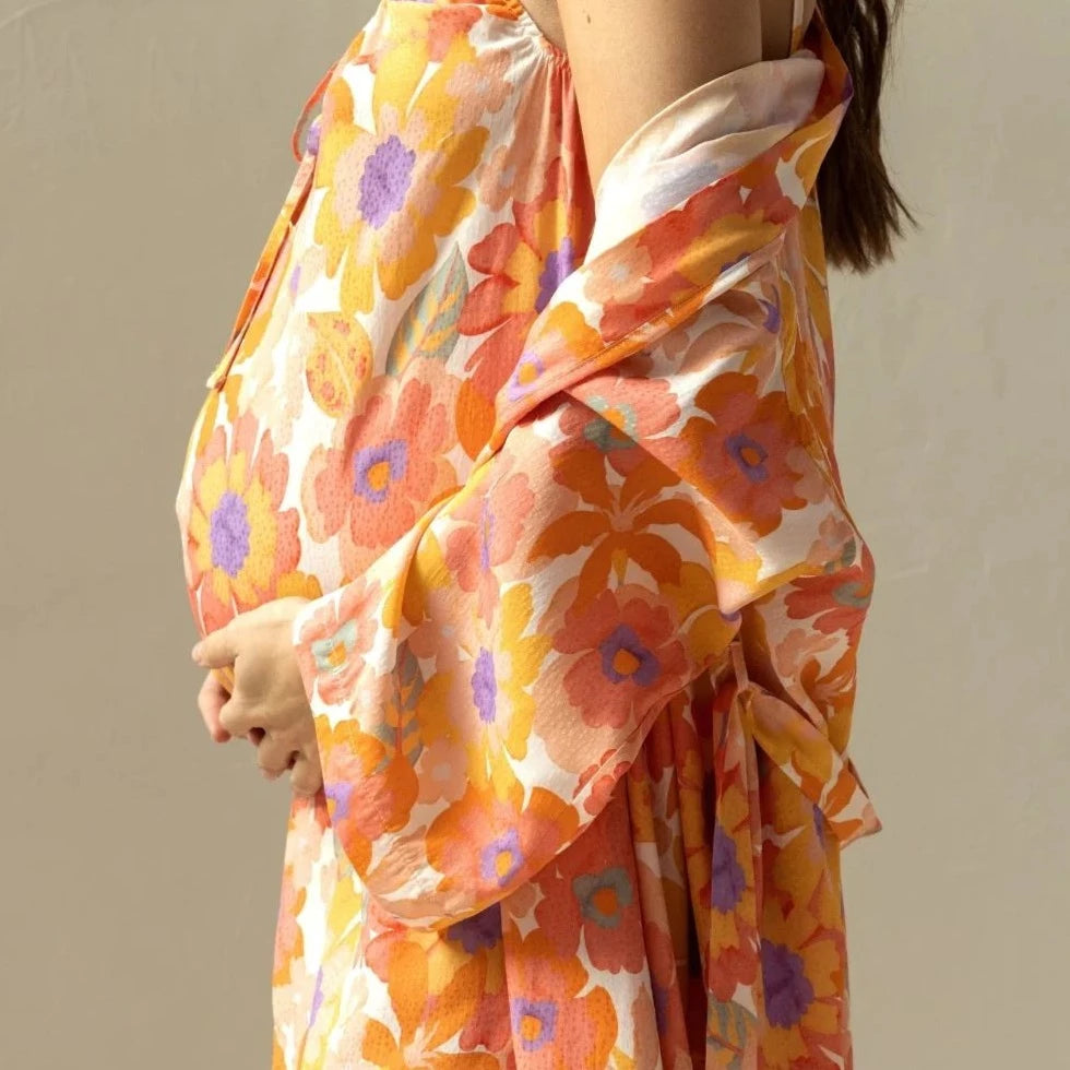 Pregnancy and nursing Kimono Barbara