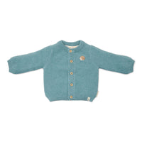 Knitted Cardigan - Baby Blue