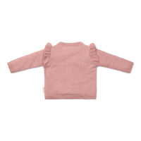 Knitted Cardigan - Fairy Pink