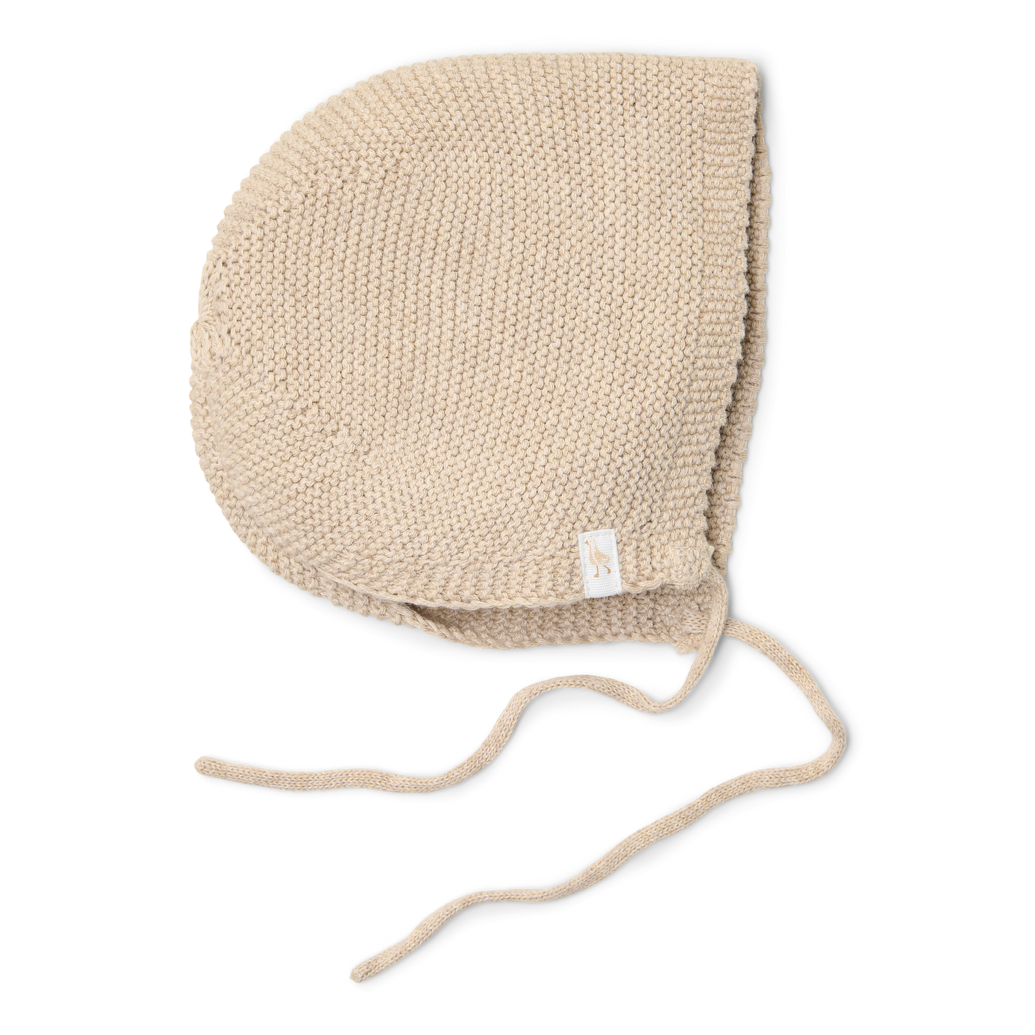 Knitted Baby Hat Soft Beige | Newborn Naturals