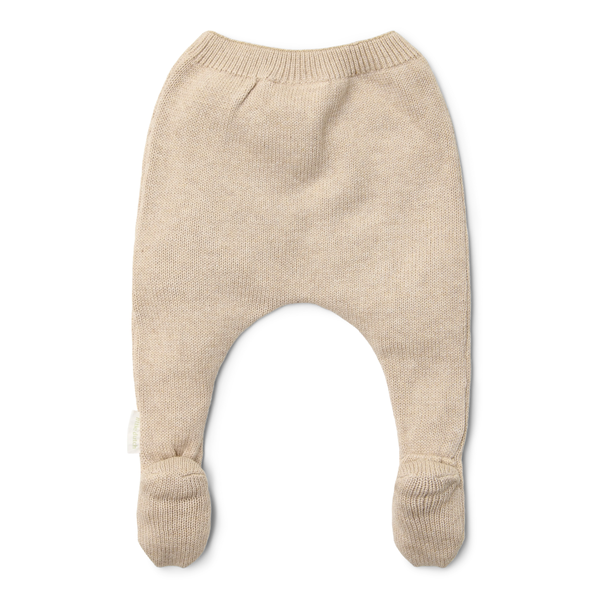 Knitted Trousers Soft Beige | Newborn Naturals