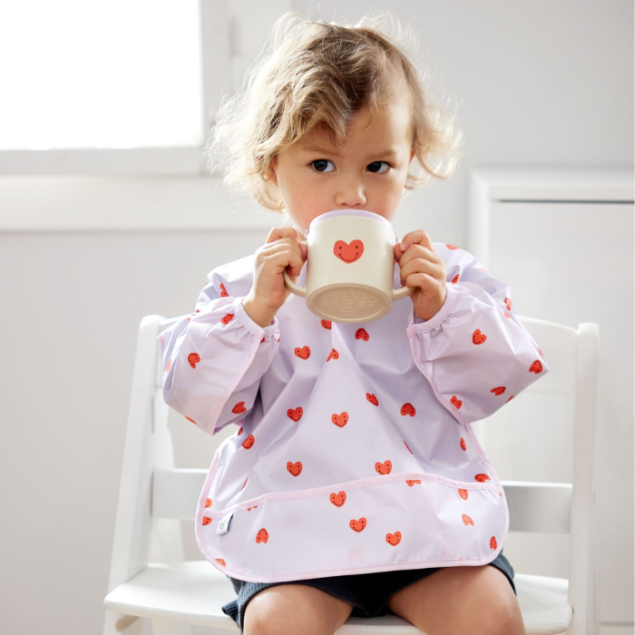 Long Sleeve Bib (2 pcs) Rascals Heart