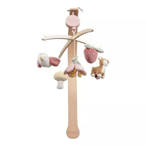 Wooden music mobile - Fairy Garden