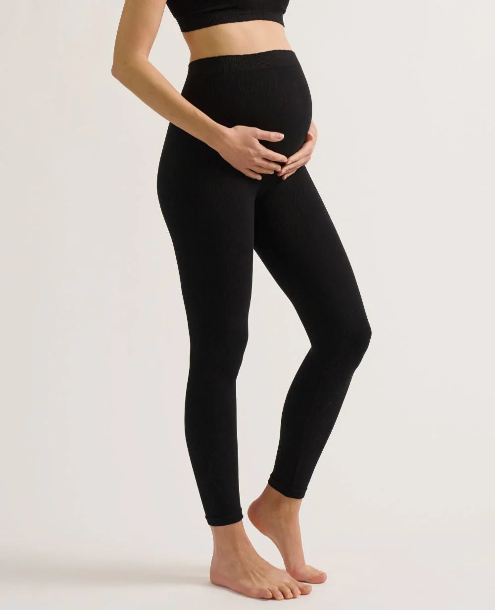 Zoe Maternity Leggings | Black