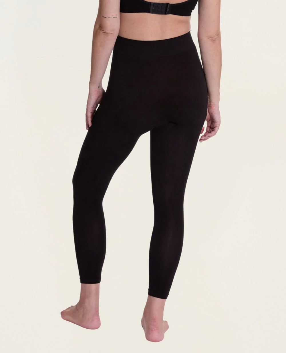 Essential Seamless Pregnancy Leggings | Black