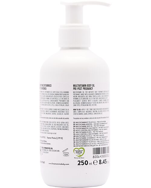Multivitamin Body Oil pre-post Pregnancy, 250 ml