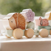 Stacking Train Hedgehog - Fairy Garden
