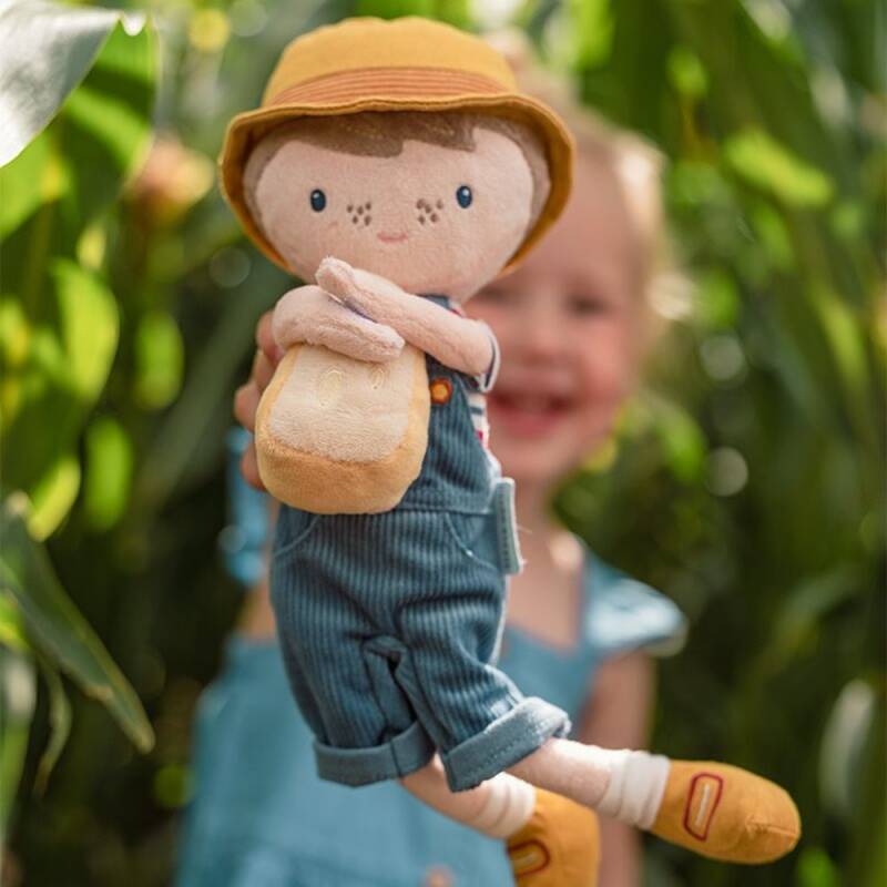 Cuddle doll Dutch Farmer Jim 35cm