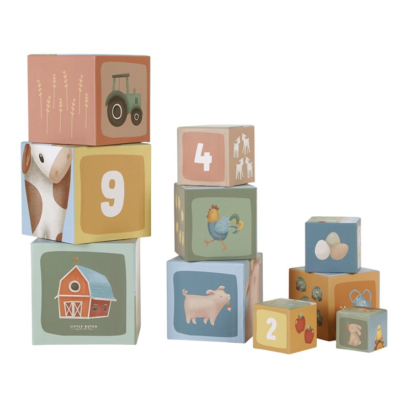 Building Blocks cardboard Little Farm