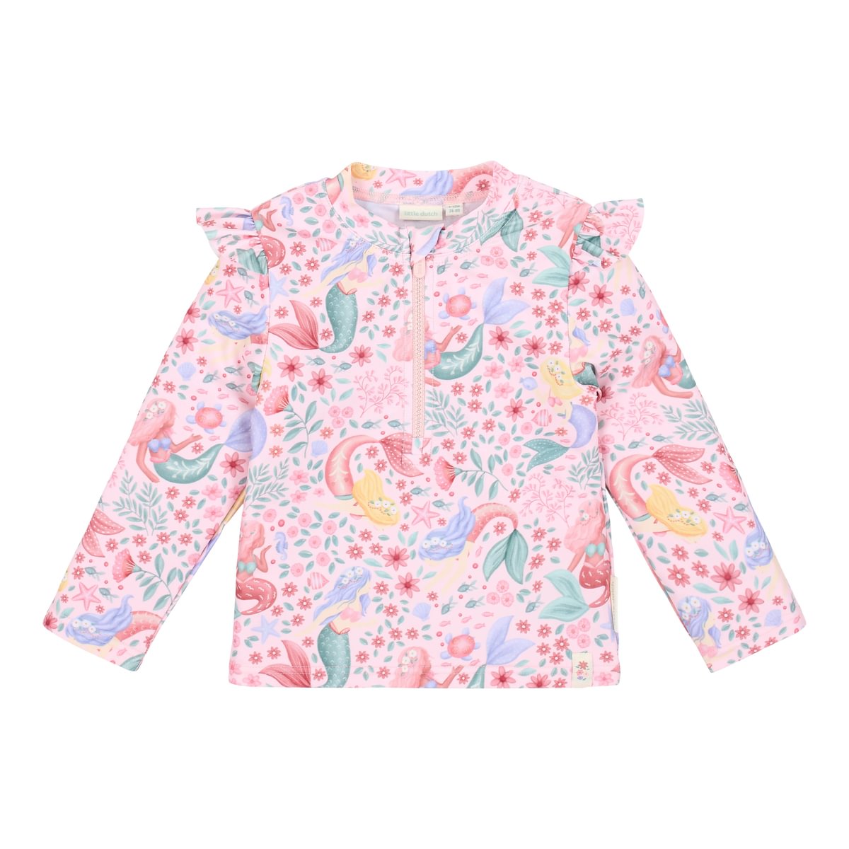 Long Sleeve Swim Shirt with Bottoms | Dreamy Mermaid