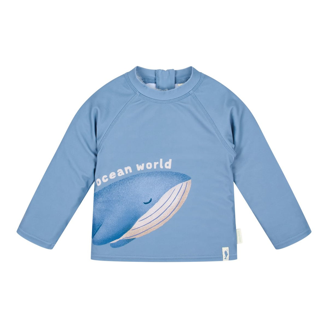 Long Sleeve Swim Shirt | Ocean Blue