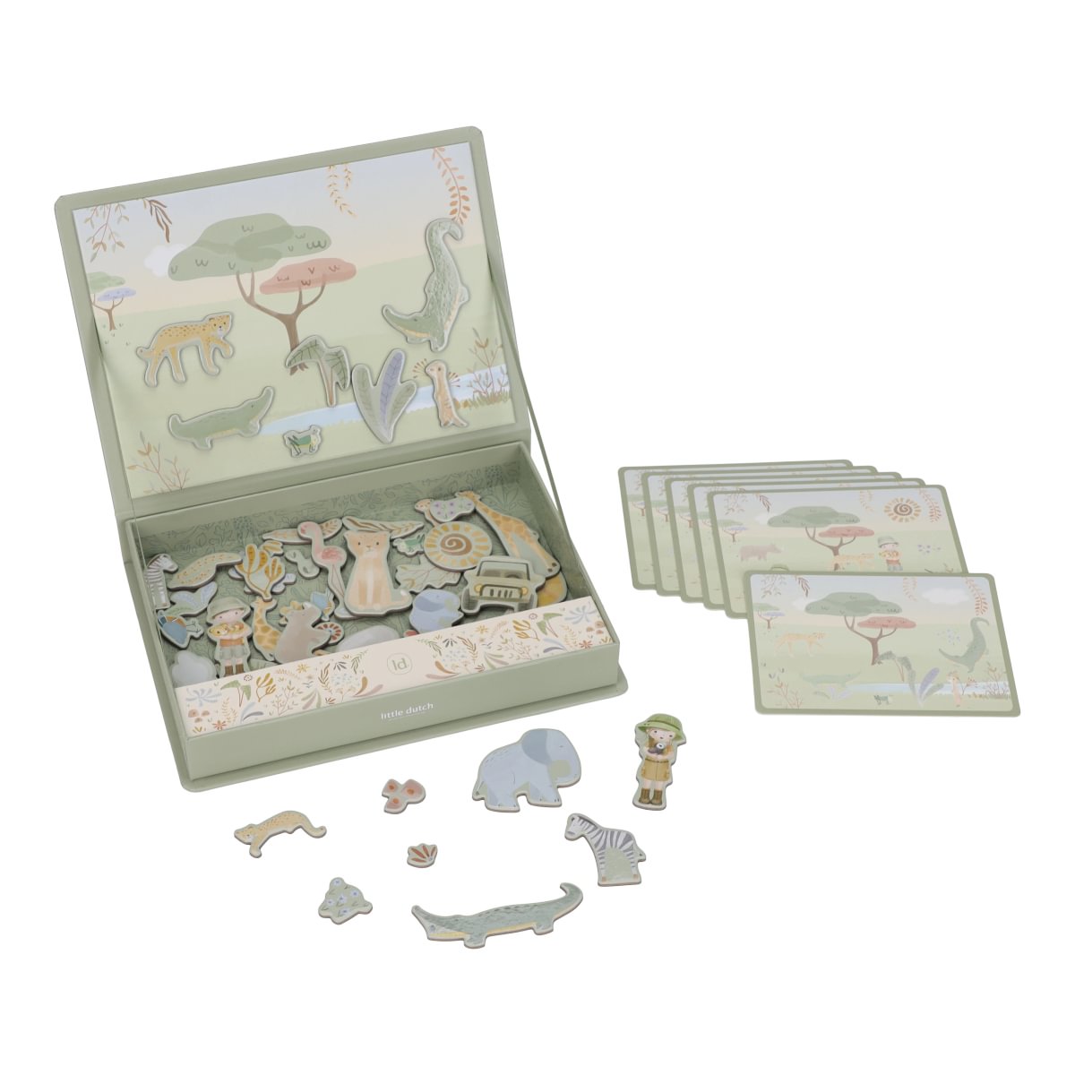 Magnetic Playboard | Safari Friends