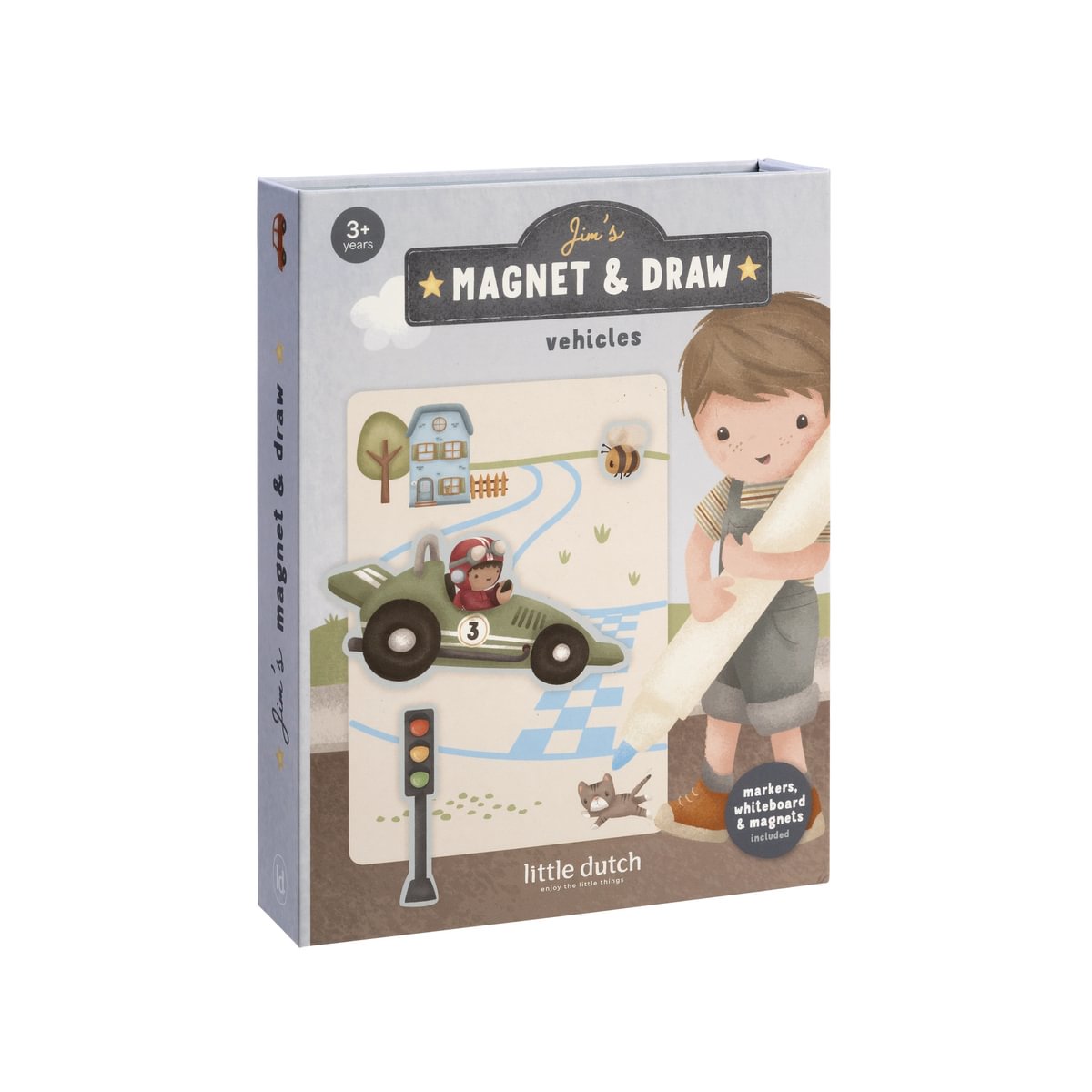 Magnetic Activity Book | Jim Vehicles