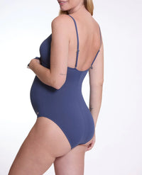 Maternity Swimsuit Manitoba - Indigo