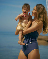 Maternity Swimsuit Manitoba - Indigo