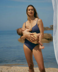 Maternity Swimsuit Manitoba - Indigo