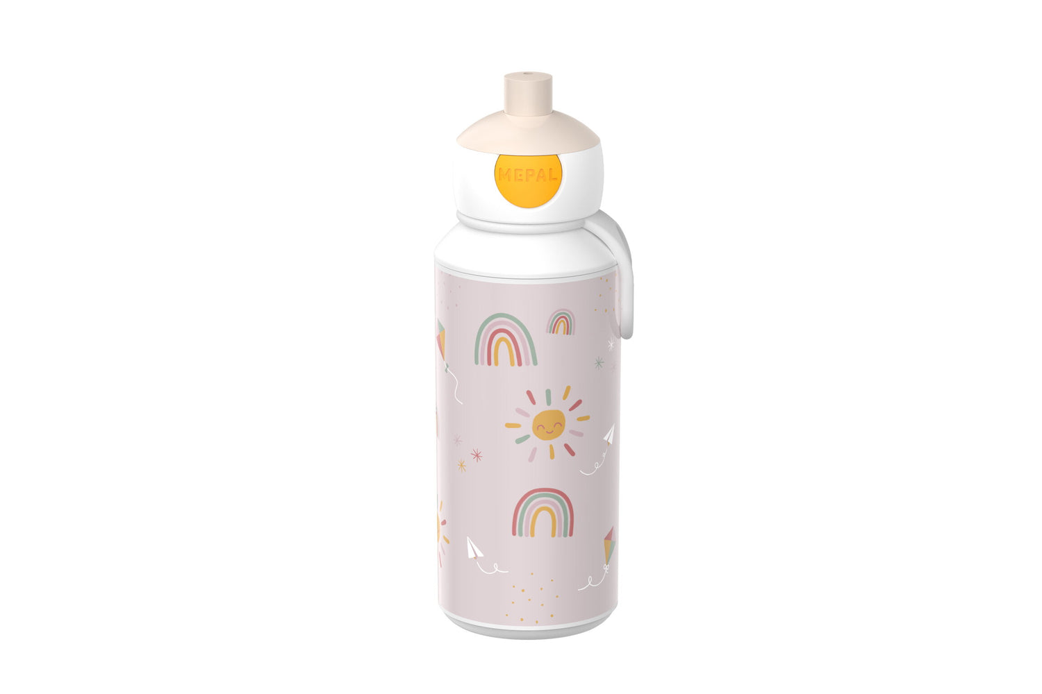 Drinking Bottle Pop-up Campus 400ml | Sunshine & Rainbow
