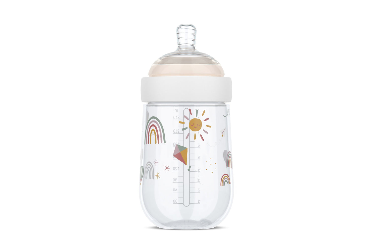 Baby Bottle Mepal Mio 240ml - Sunshine & Rainbow