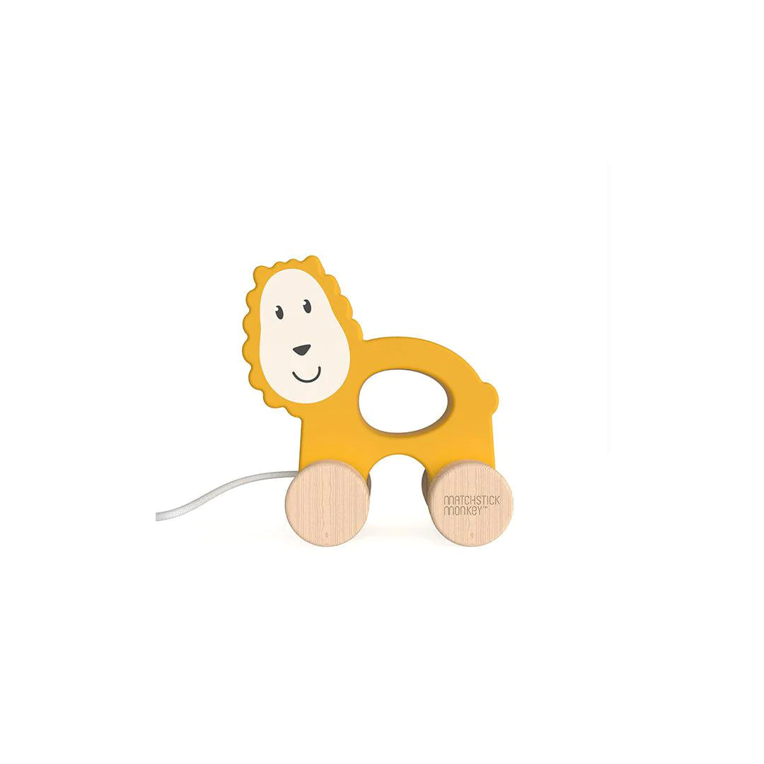 Matchstick Monkey Playtime Pull Along - Lion Ludo
