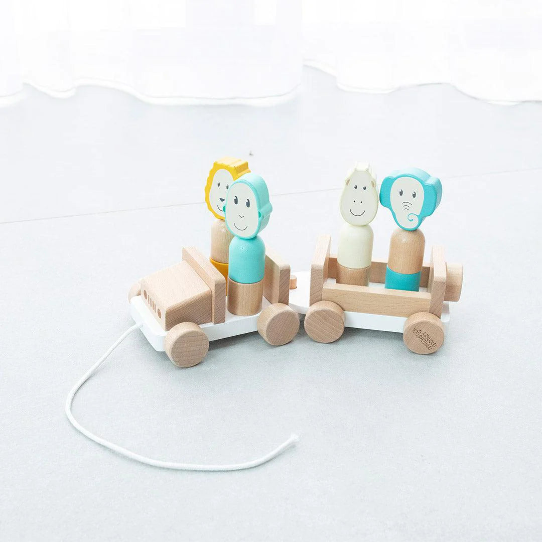 Matchstick Monkey Playtime Safari Jeep