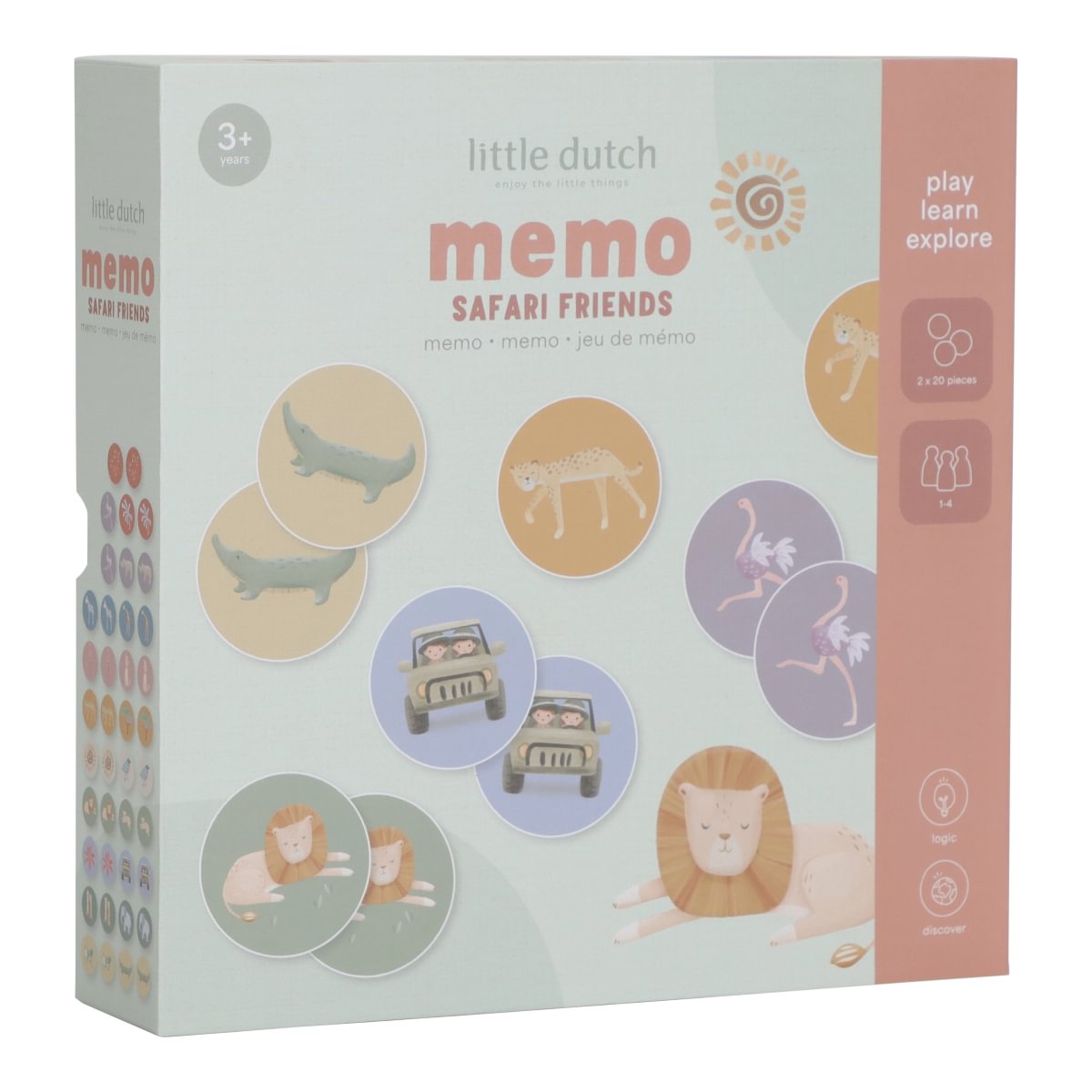 Memo Game | Safari Friends